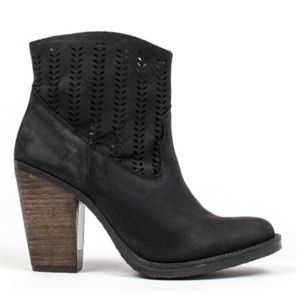 NWOT Leather Bootie